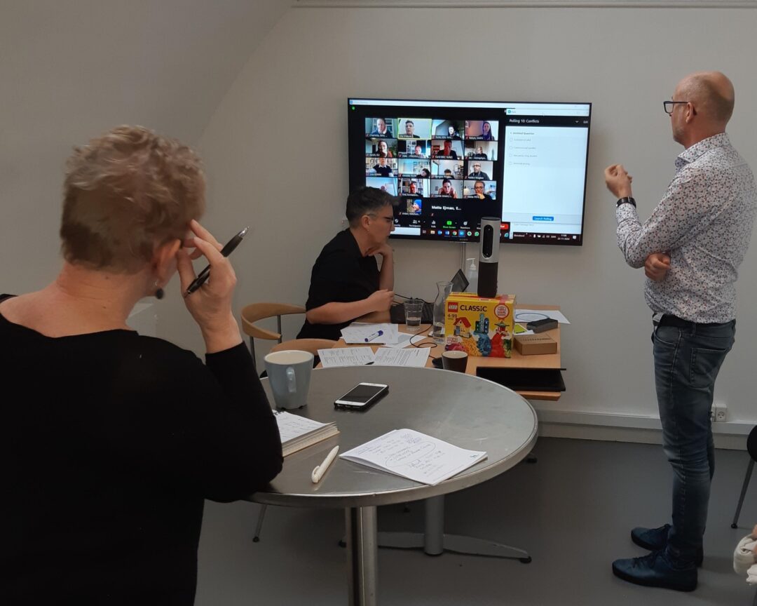 Arbejdet med Konflikthåndtering på Københavns Universitet fungerer også virtuelt!